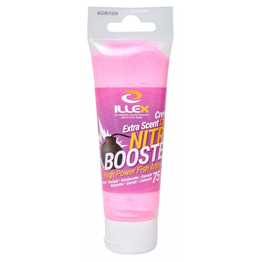 Illex Nitro Booster Lockstoff Creme 75 ml Shrimp Garnele pink