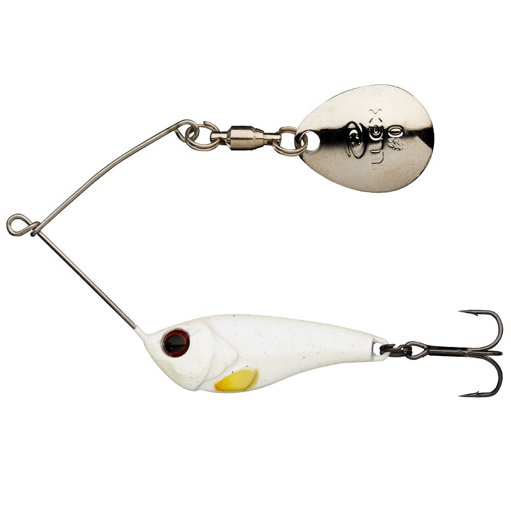 Illex Stream Roller Micro Spinnerbait 6,0 g Pearl Bone