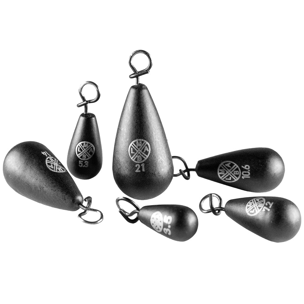 LMAB Tungsten Jika Sinker Matt Black 3,5 g