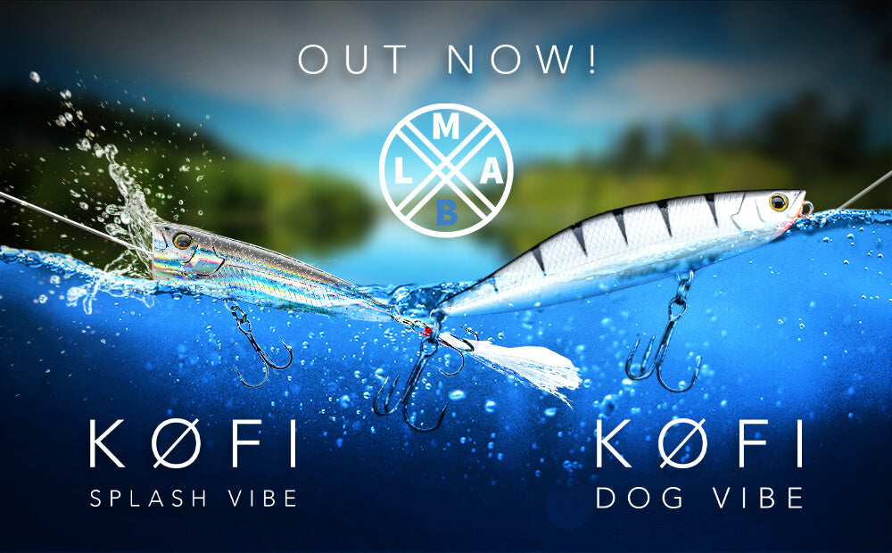 KØFI Dog & Splash sind die ersten Topwater Köder für Barsch und Hecht von LMAB.