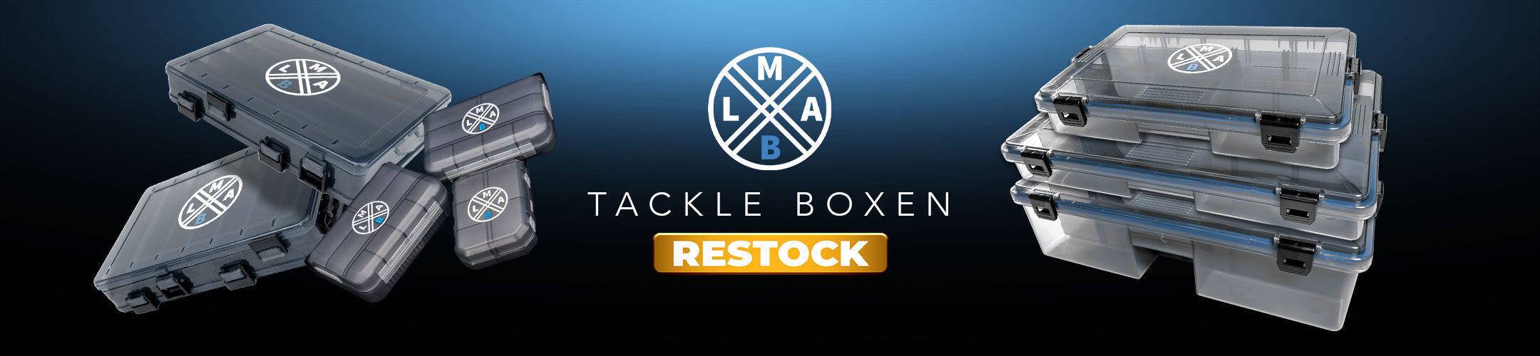 LMAB Tackle Boxen wieder verfügbar.