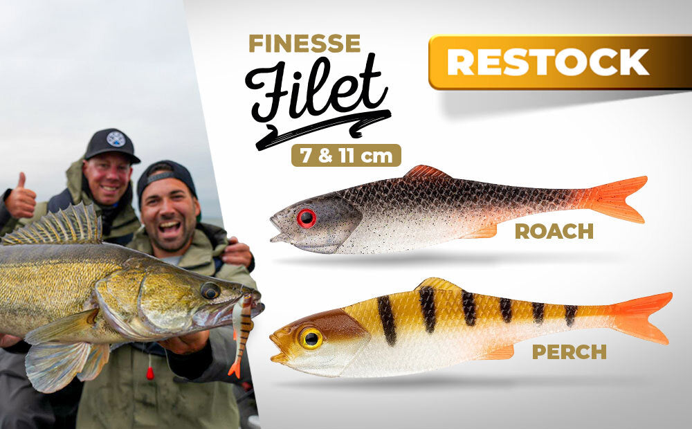 Wieder auf Lager: der Erfolgsköder aus dem YPC - der Finesse Filet.