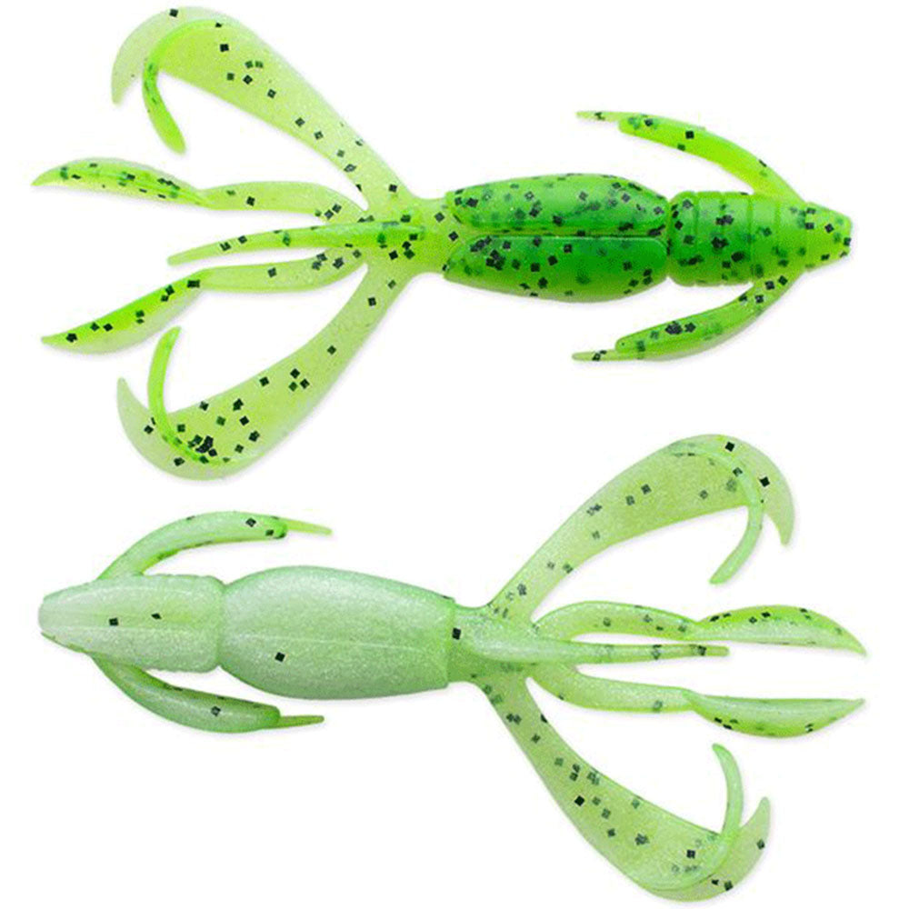 Keitech Crazy Flapper 2,8 7 cm Chartreuse Pepper Shad