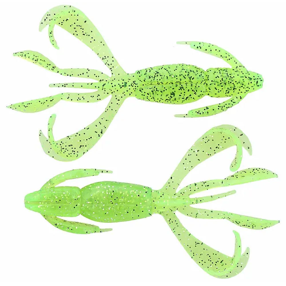 Keitech Crazy Flapper 2,4 6,2 cm Lightning Chartreuse