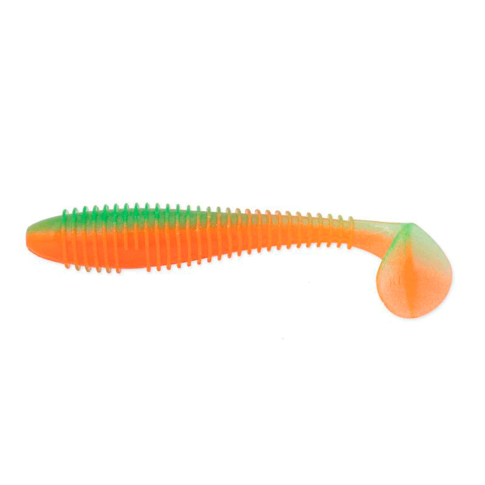 Keitech FAT Swing Impact 3,3 8,2 cm UV Lime Orange