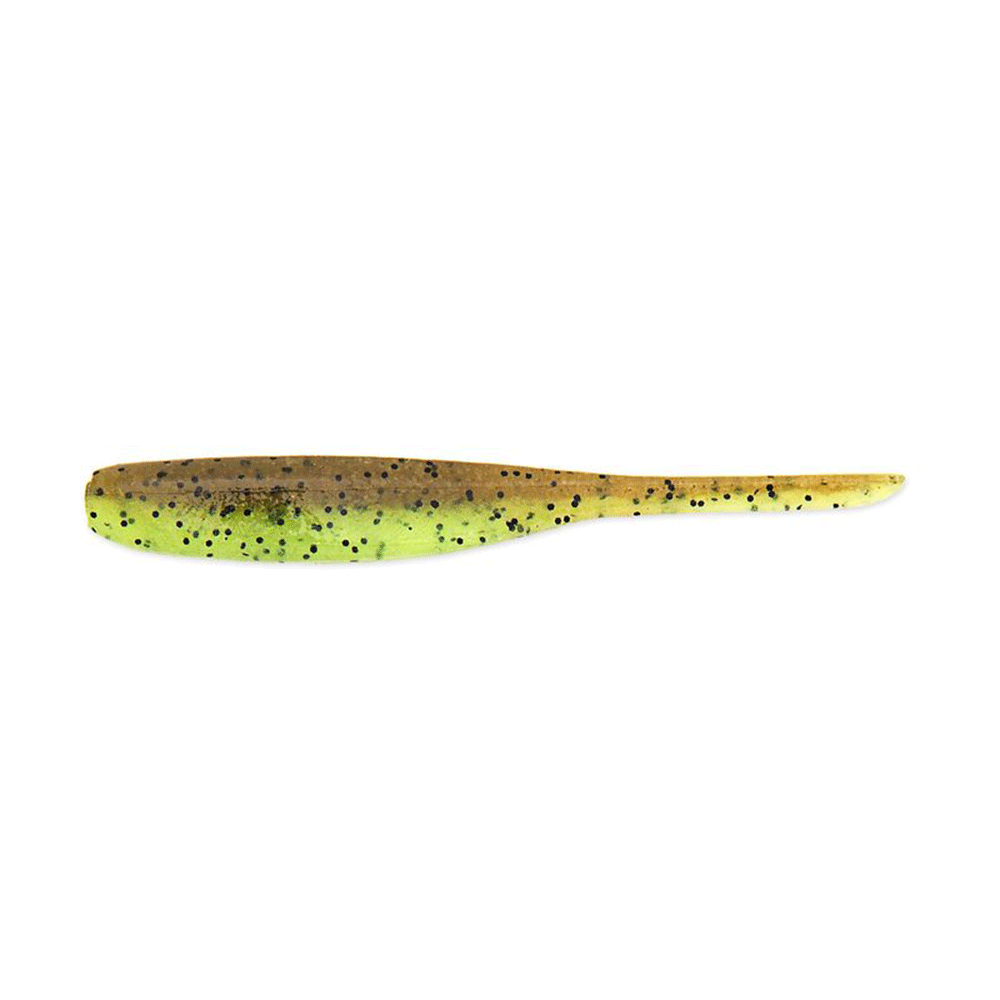 Keitech Shad Impact 2 5,8 cm Green Pumpkin Chartreuse