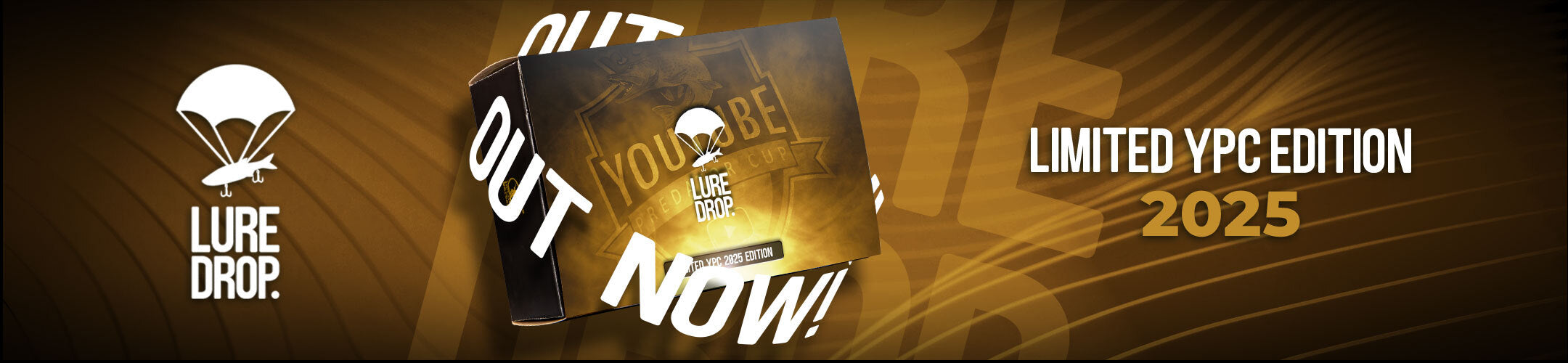 Lure Drop Limited YPC Edition 2025 mit den Erfoglsködern aus dem YPC Bank 2025.