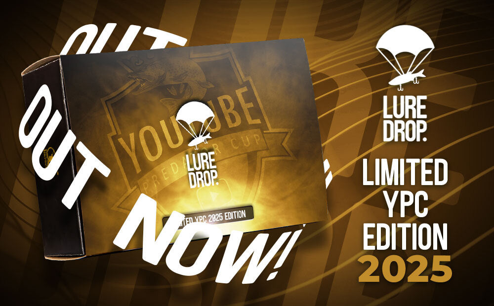 Lure Drop Limited YPC Edition 2025 mit den Erfoglsködern aus dem YPC Bank 2025.