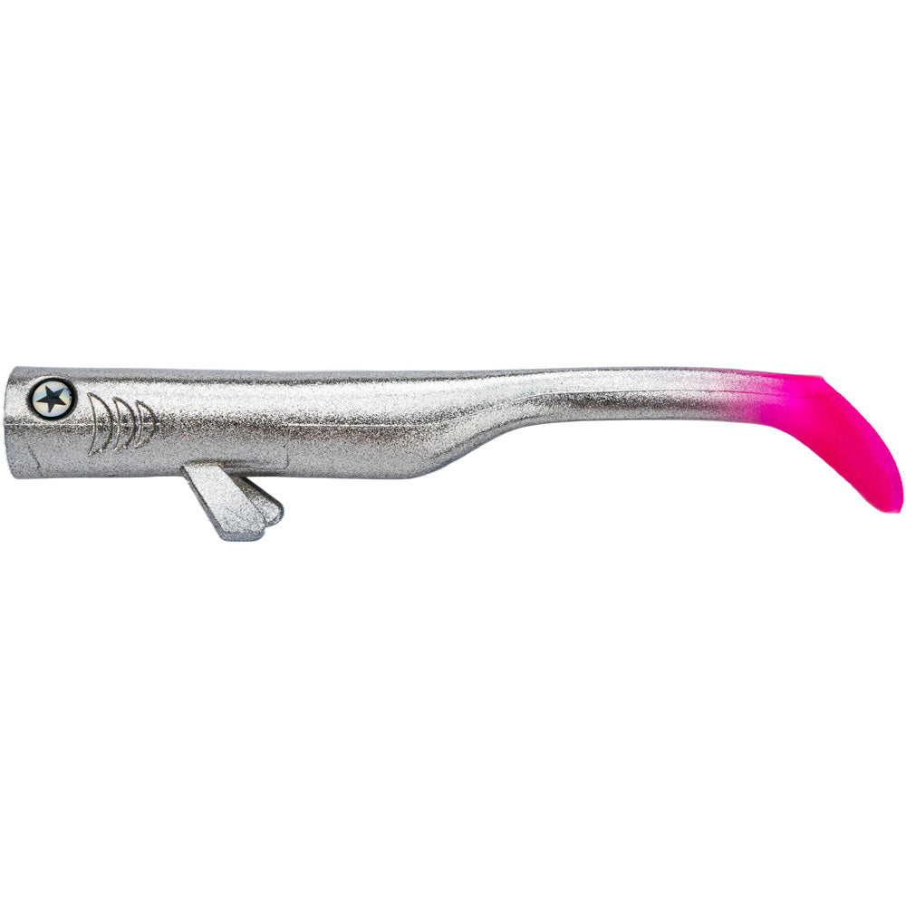 LMAB Drunk Bait 20 cm Chrome Pinktail