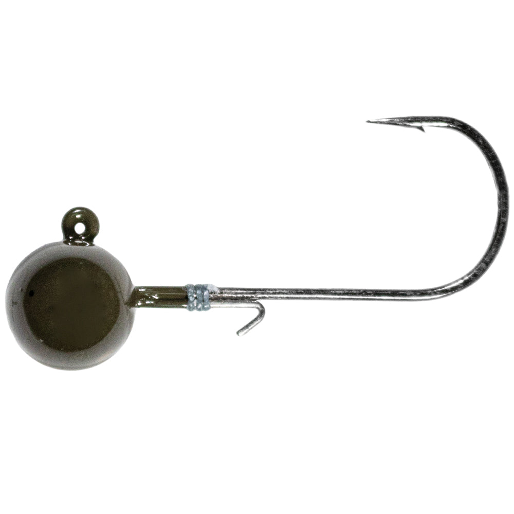 LMAB Tungsten Round Jig 30 Green Pumpkin 10,6 g