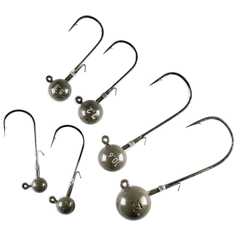 LMAB Tungsten Round Jig 30 Green Pumpkin 10,6 g