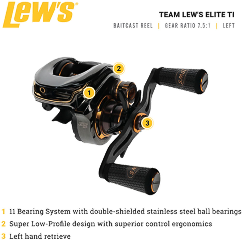Lews Team Lews Elite Ti Baitcast 751
