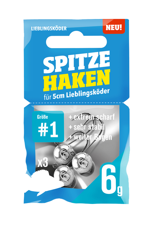 Lieblingskoeder Spitze Haken 1 4g