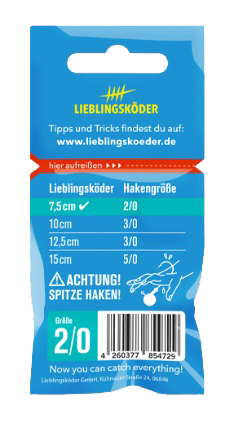 Lieblingskoeder Spitze Haken 20 5,0 g