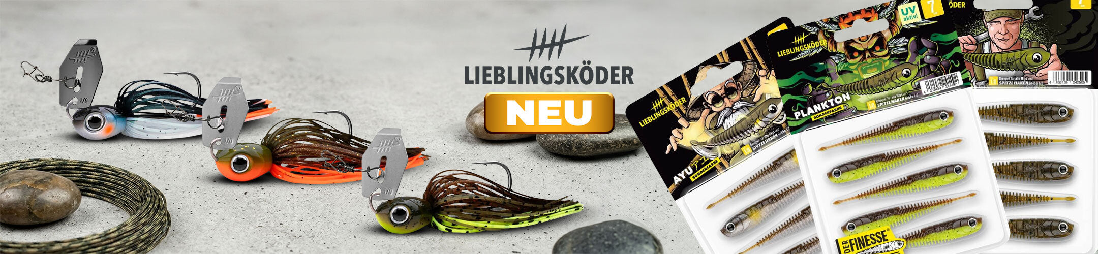 Der erste Bladed Jig und Pintail von Lieblingsköder - Blademaster & der Finesse.