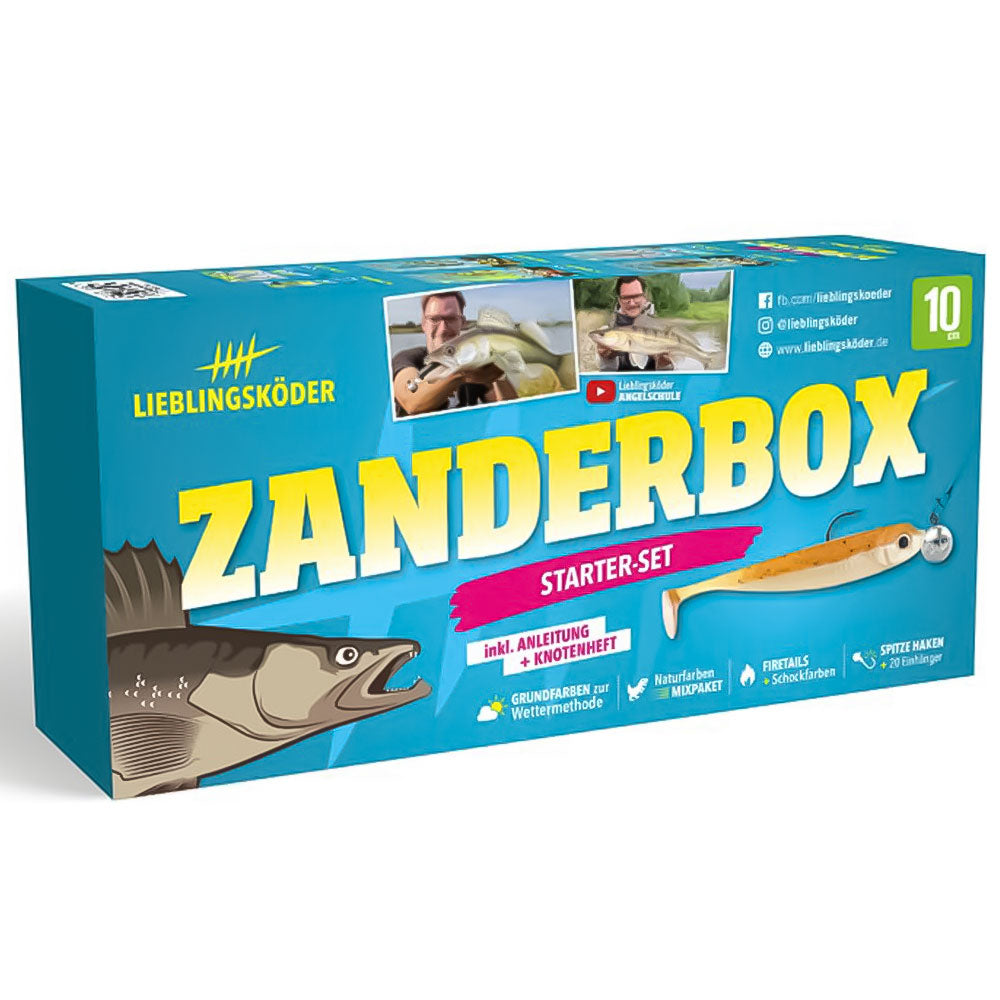 Lieblingsköder Zielfisch-Boxen Zanderbox Starter Set