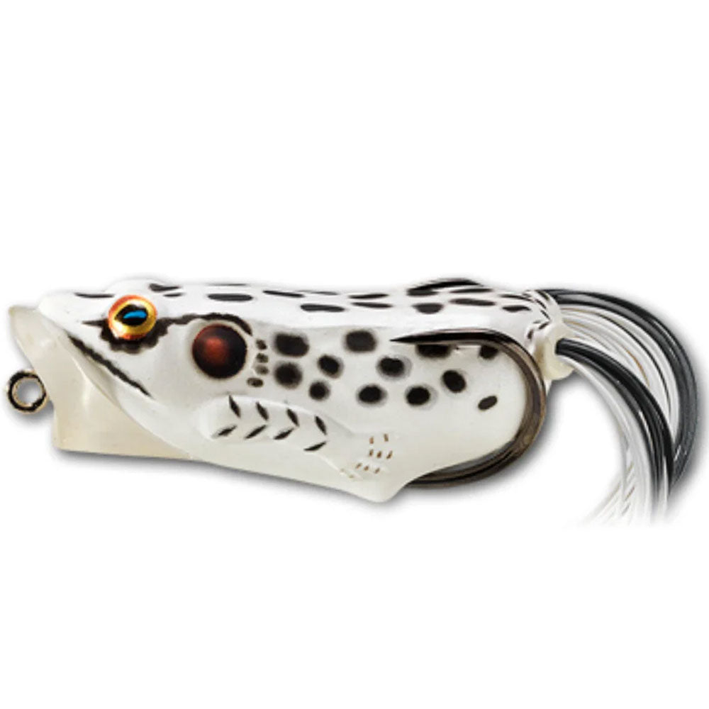 Live-Target-Hollow-Body-Frog-Popper-Albino-White