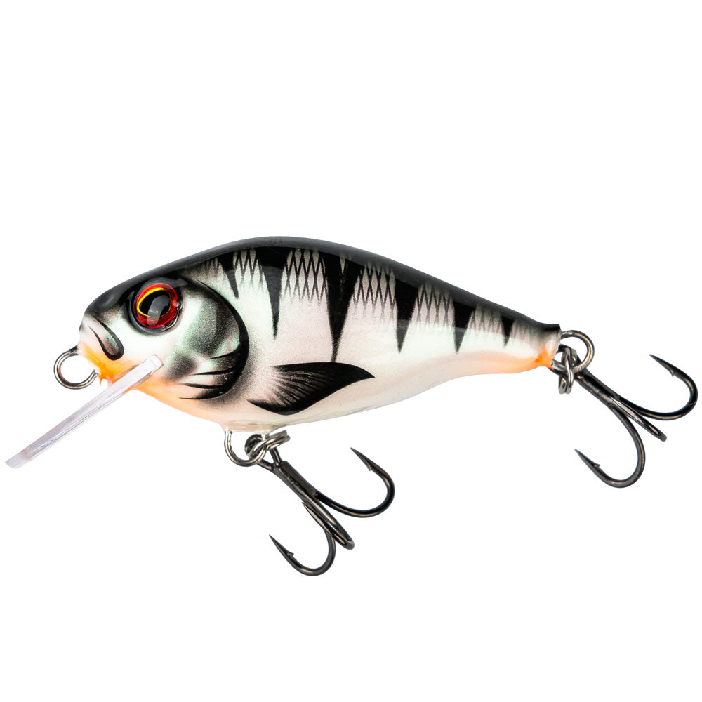 Hybrida Wobbler C4 T Crankbait Shallow Runner Flachlaeufer White Tiger HB Edition