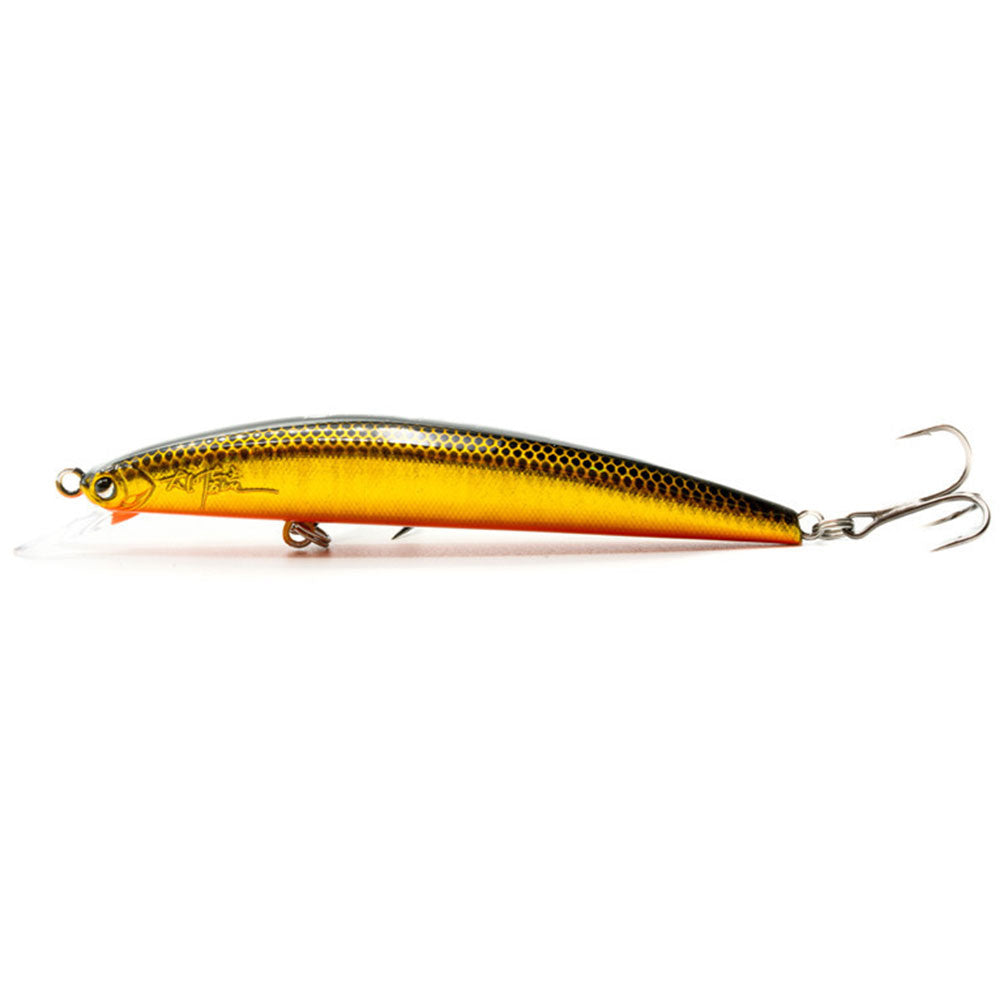 Lurefans A8S FOUR Crystal Gold Minnow 10