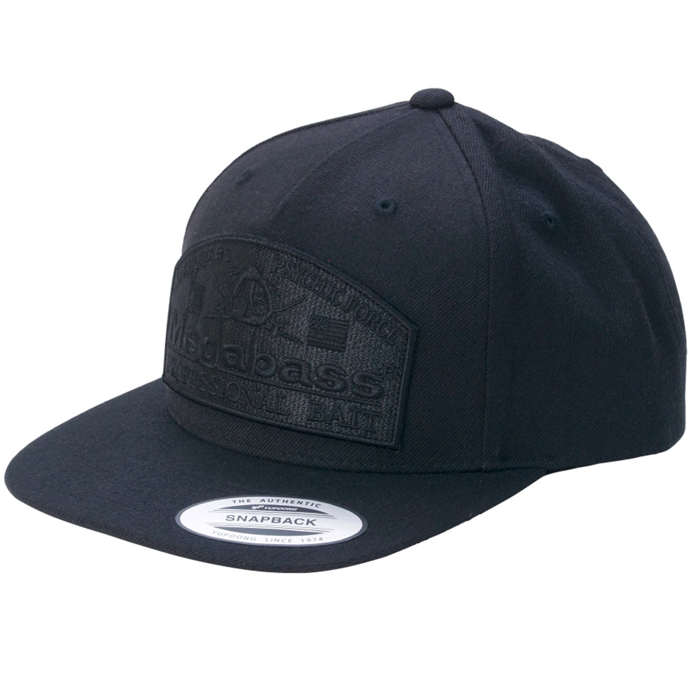 Megabass Psychic Snapback Cap Blackout