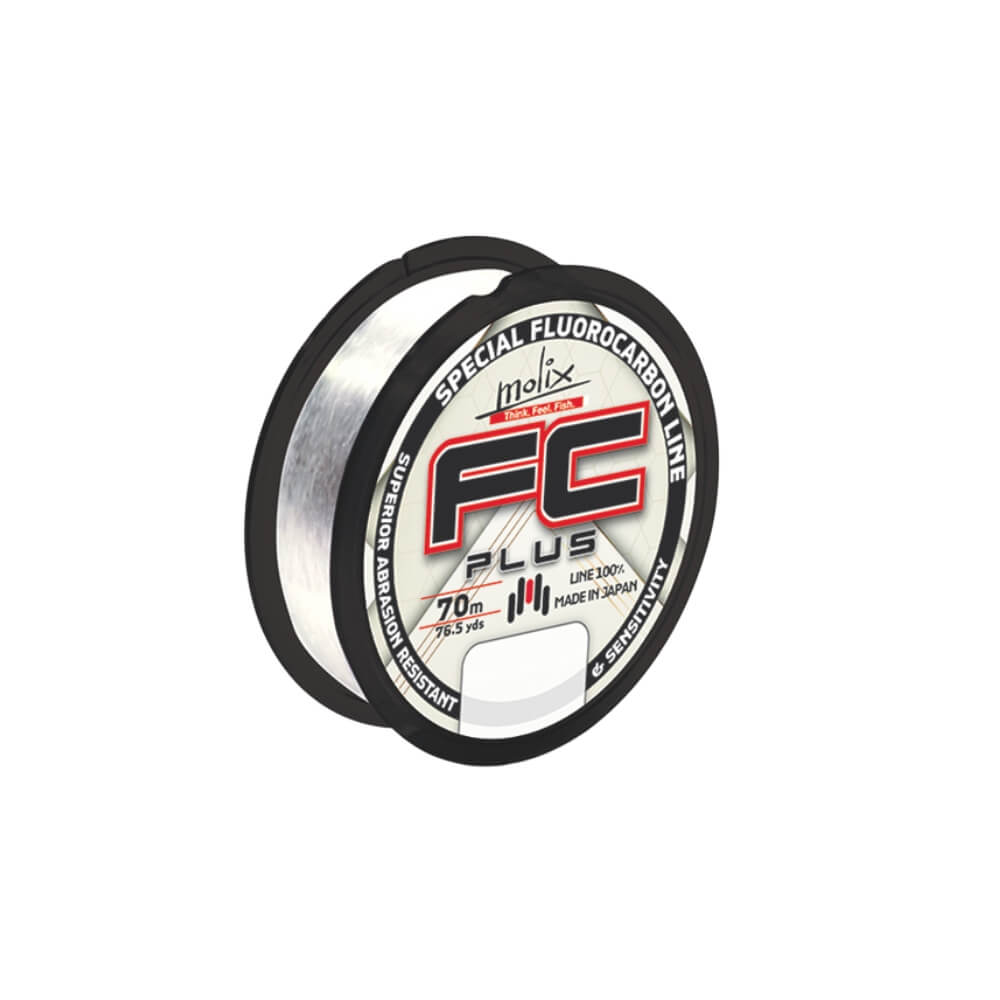 Molix FC Plus 70 m / 0,17 mm / 0.19 mm / 0,21 mm / 0,24 mm / 0,27 mm / 0,29 mm / 0,31 mm / 0,33 mm / 0,38 mm