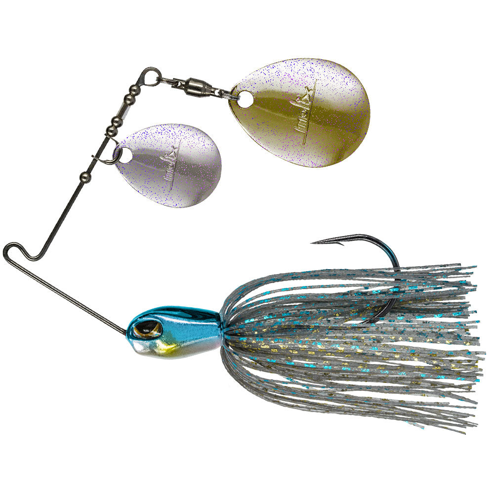 Molix FS Spinnerbait Heritage Colors Double Colorado 9,0 g 516 oz Blue Smoke Shiner HERITAGE