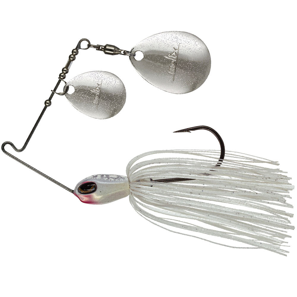 Molix FS Spinnerbait Heritage Colors Double Colorado 9,0 g 516 oz Special White HERITAGE