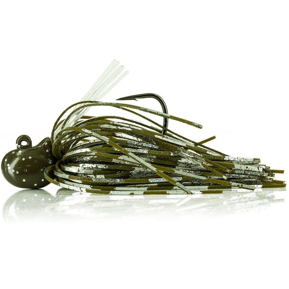 Molix Nano Jig 5 g Green Pumpkin Flash