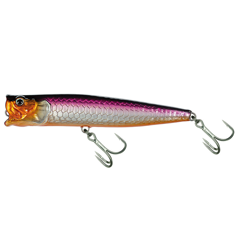 Molix Popper 85T Purple Orange Belly