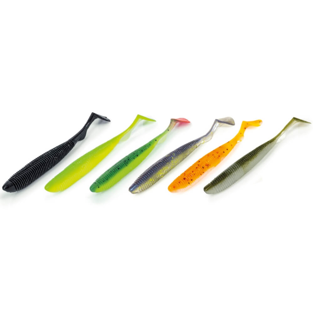 Molix Real Action Shad 3,8" (9,6 cm) Mix Pack 6