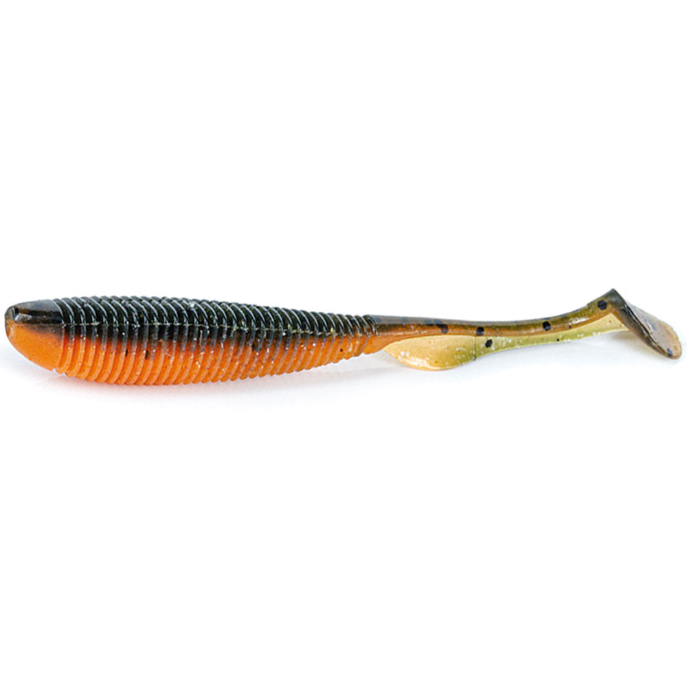 Molix Real Action Shad 3 7,5 cm UV Orange Pumpkin