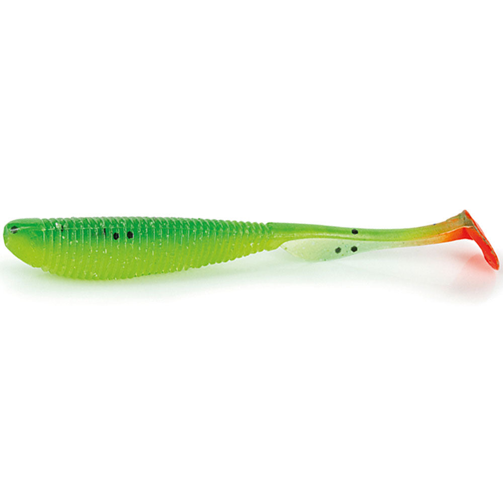 Molix Real Action Shad 3 7,5 cm UV Orange Tail