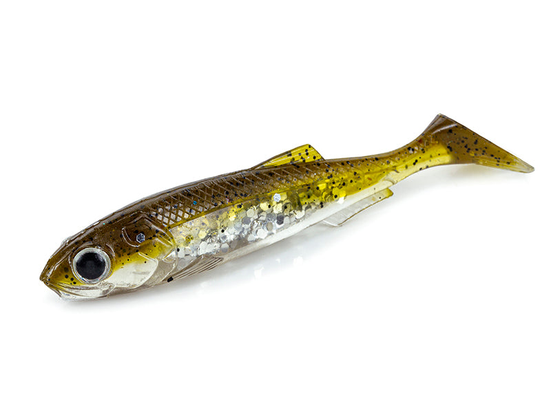 Molix Real Thing Shad 2,8 7 cm UV Brown Back Silver Flake