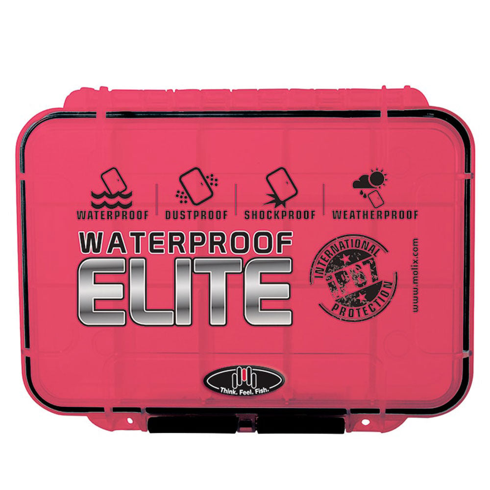 Molix Waterproof Elite Compartments Tackle Box Elite 02 23,0x17,5x5,3 cm
