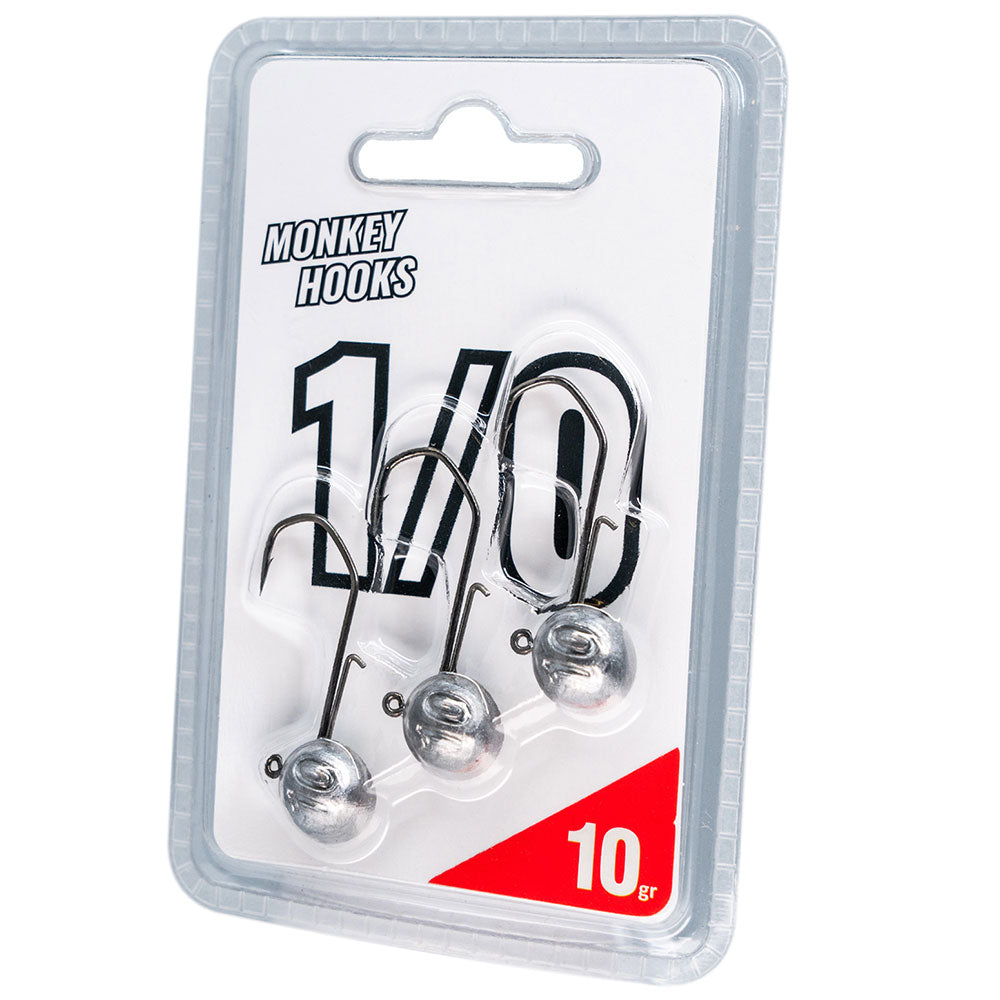 Monkey Lures Monkey Hooks 10 3,0 g Raw