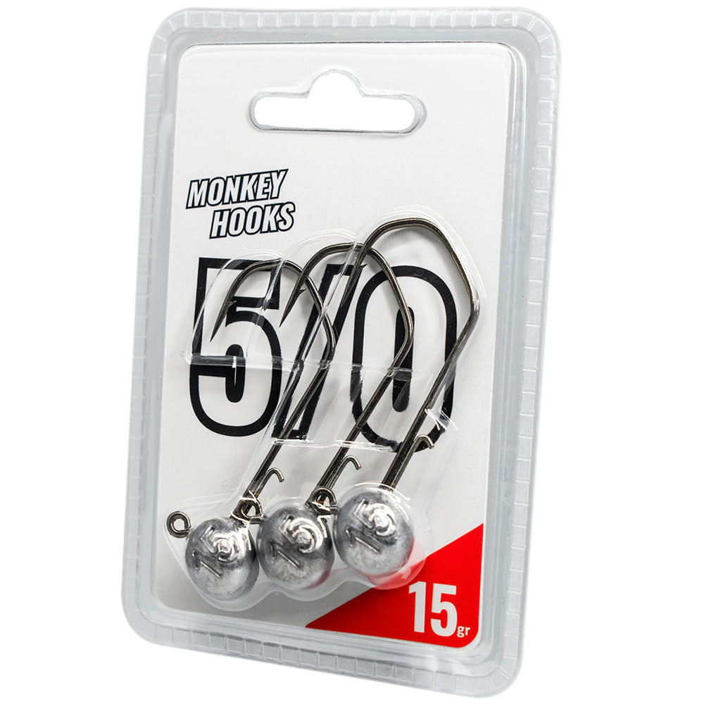 Monkey Lures Monkey Hooks 50 3,0 g Raw