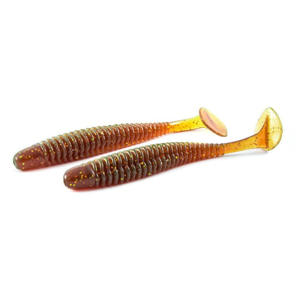 Noike Wobble Shad 3 7,6 cm Motoroil Gold