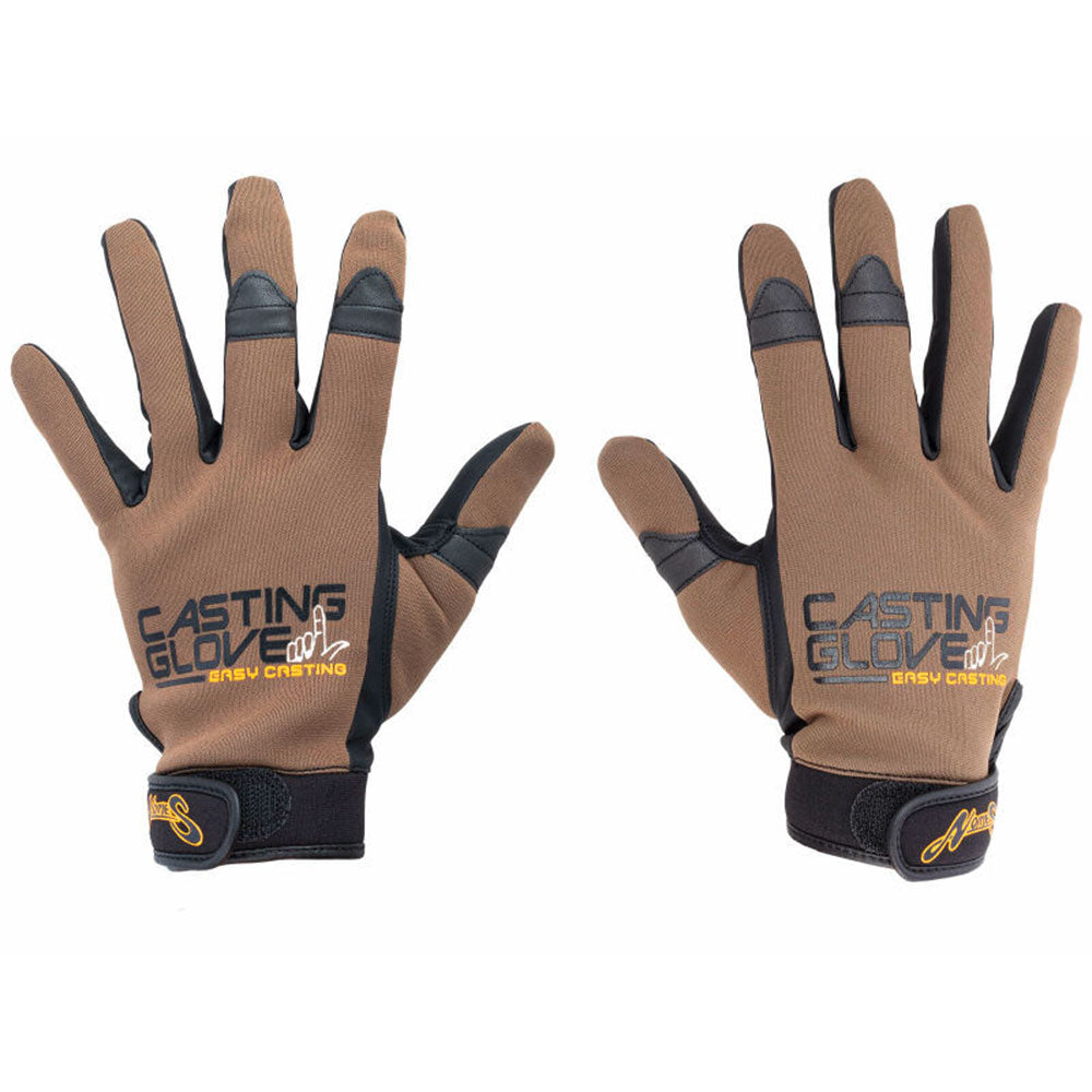 Nories Casting Gloves NS 03 Brown L