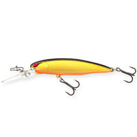 Bewertung von Anonym für das Produkt Laydown Minnow Deep Just Wakasagi Mat Trad Black Gold