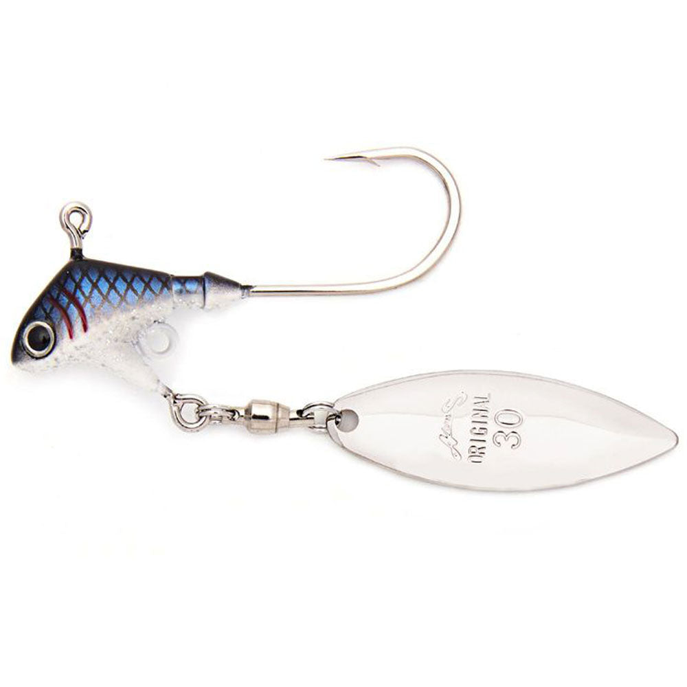 Nories Prorigspin 10 g Willow Leaf Pearl Blue Shad Silver Willow Leaf