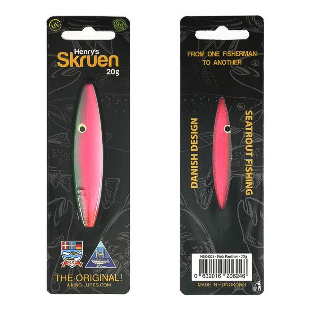 OGLures Henrys Skruen 15,0 g 6,0 cm Pink Panther