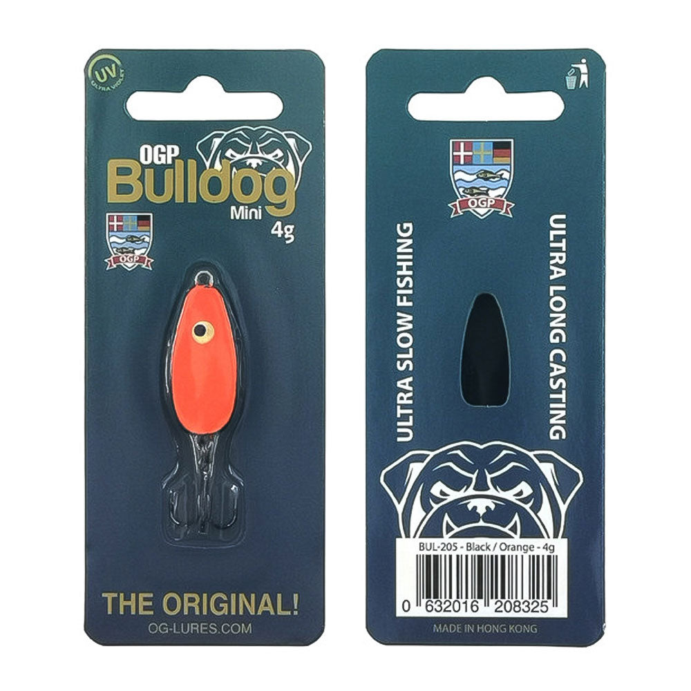OGLures OGP Bulldog Mini 4,0 g Black Orange