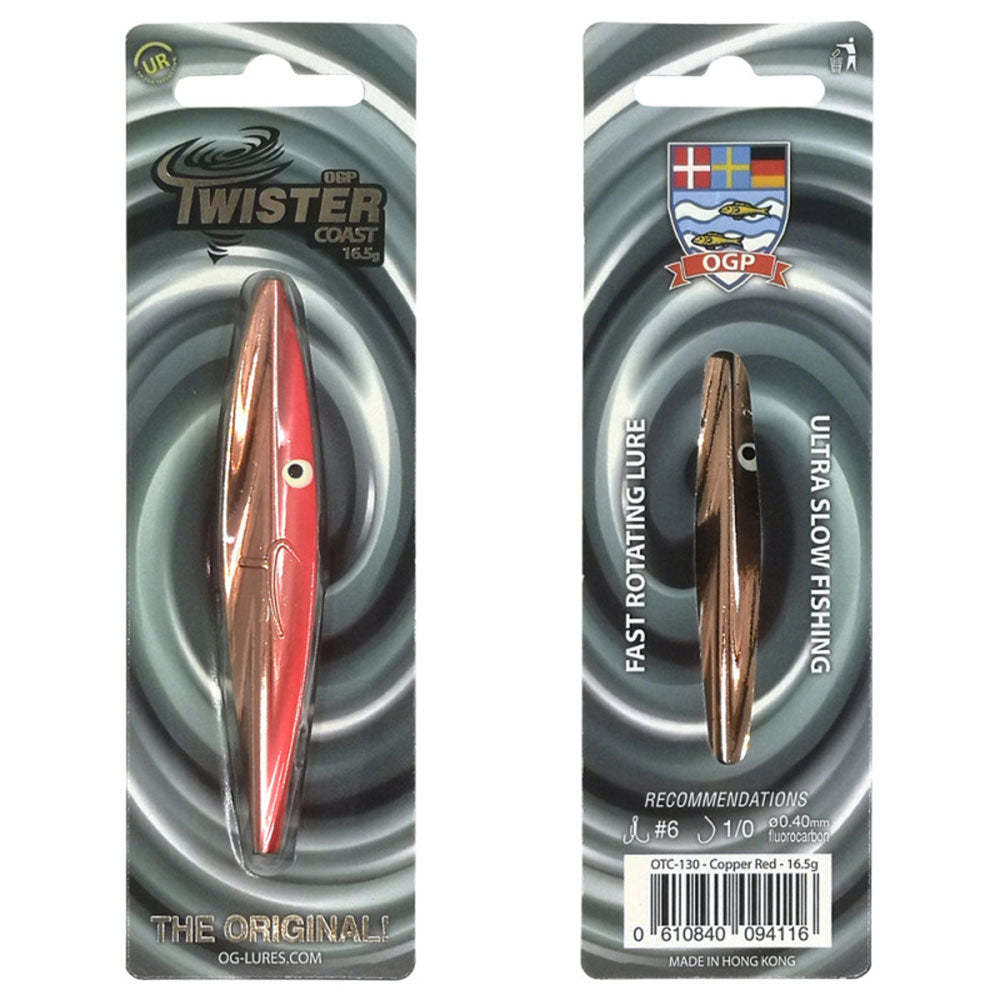 OGLures OGP Twister Coast 16,5 g 9,0 cm Copper Red