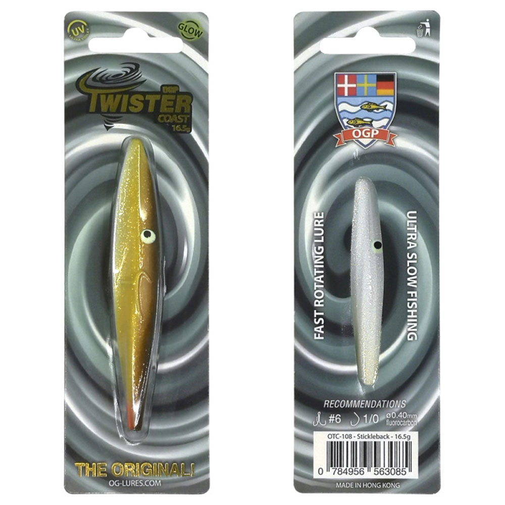 OGLures OGP Twister Coast 16,5 g 9,0 cm Stickleback