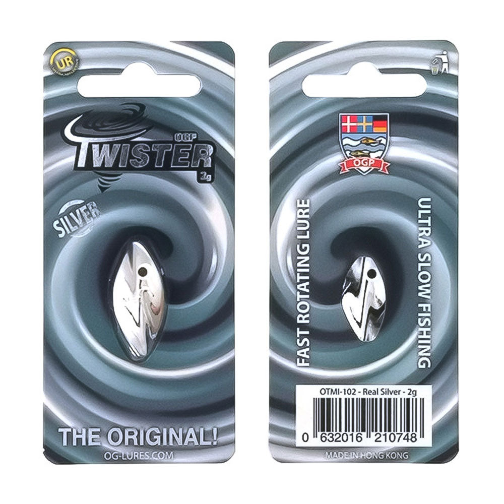 OGLures OGP Twister 2,0 g Real Silver