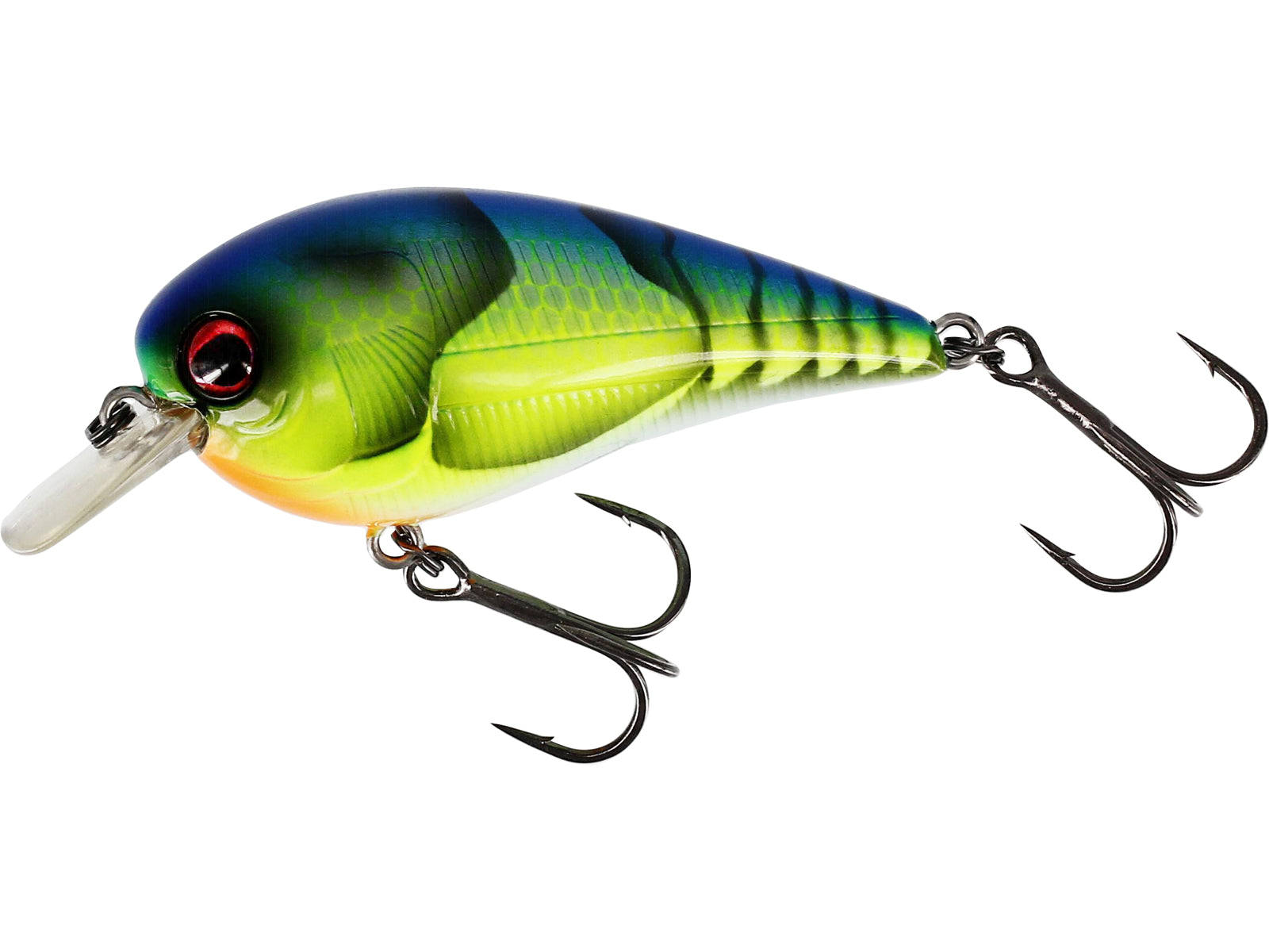 Westin BassBite Squarebill 6 cm 13 g Chartreuse Blue Craw