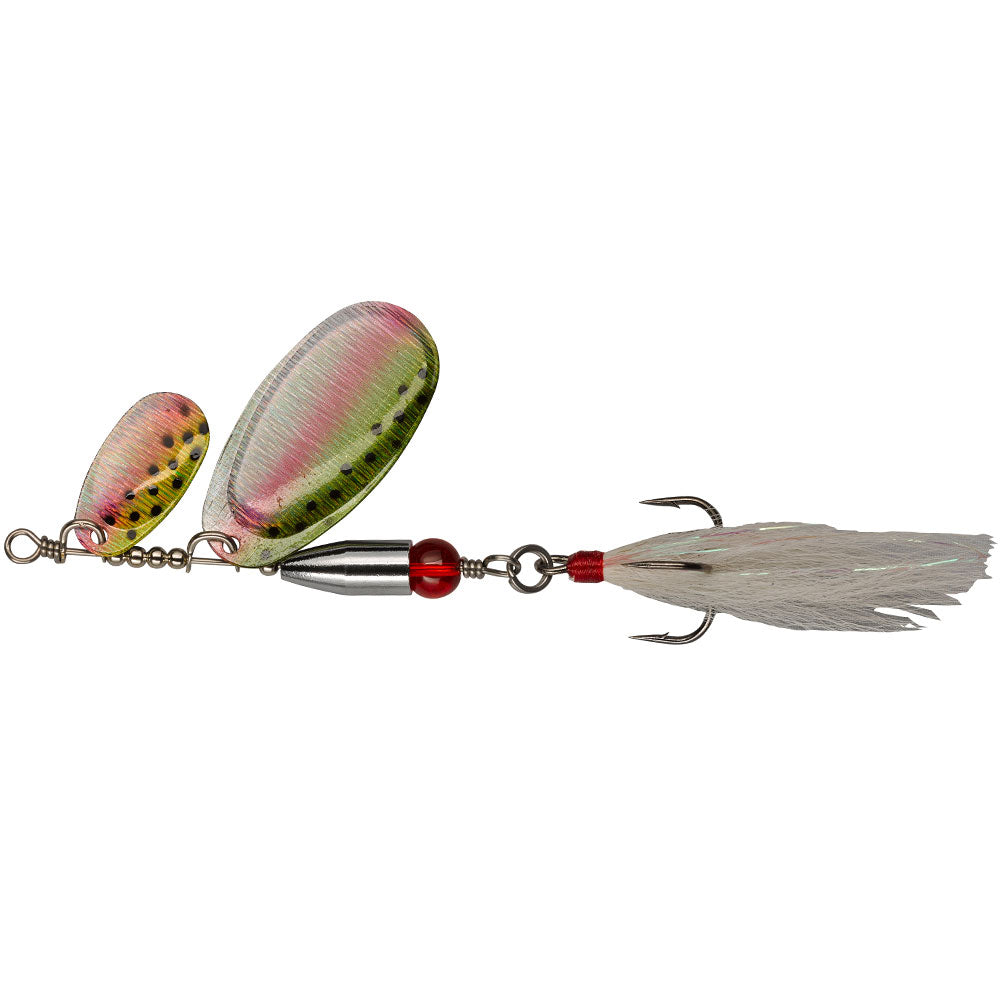 Pezon Michel Buck Pike Tandem Spinner 26 27 g Rainbow Trout