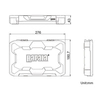 Bewertung von Anonym für das Produkt Tackle Tray 276 Box