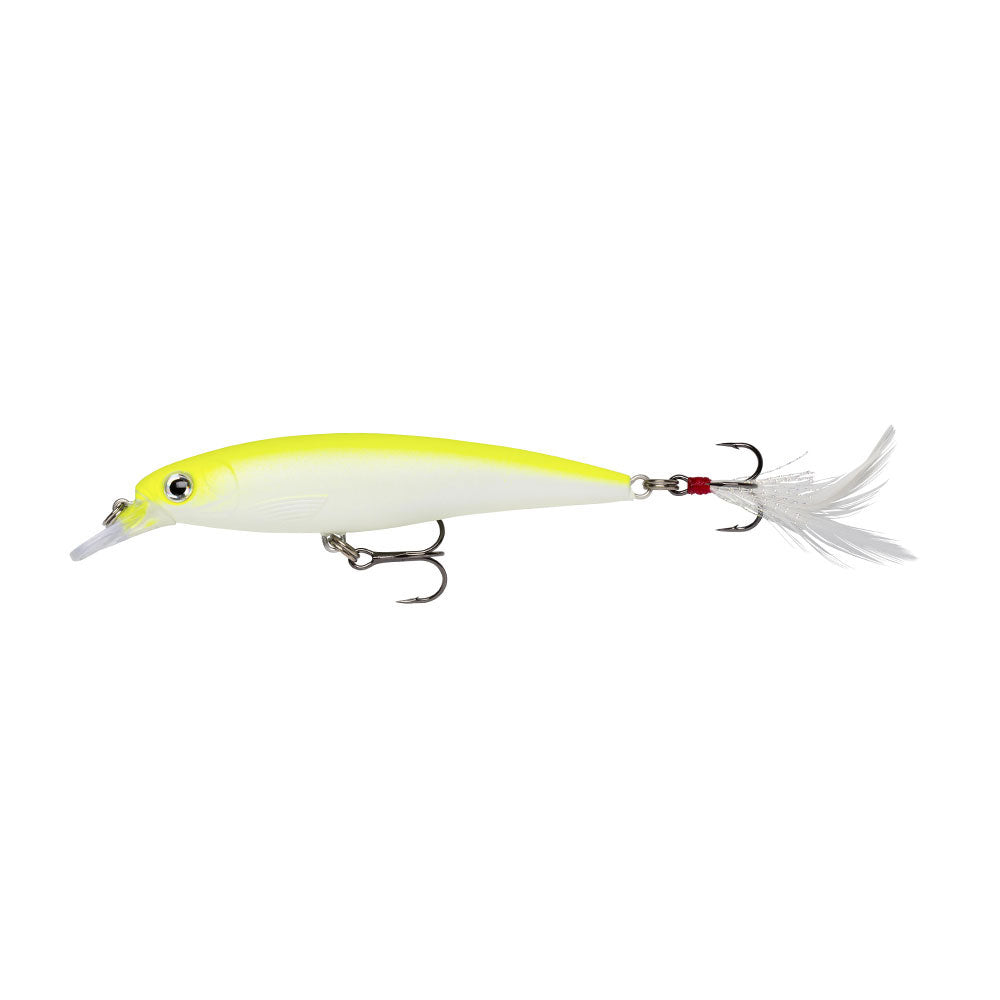 Rapala X Rap 8 cm Silver Fluorescent Chartreuse UV