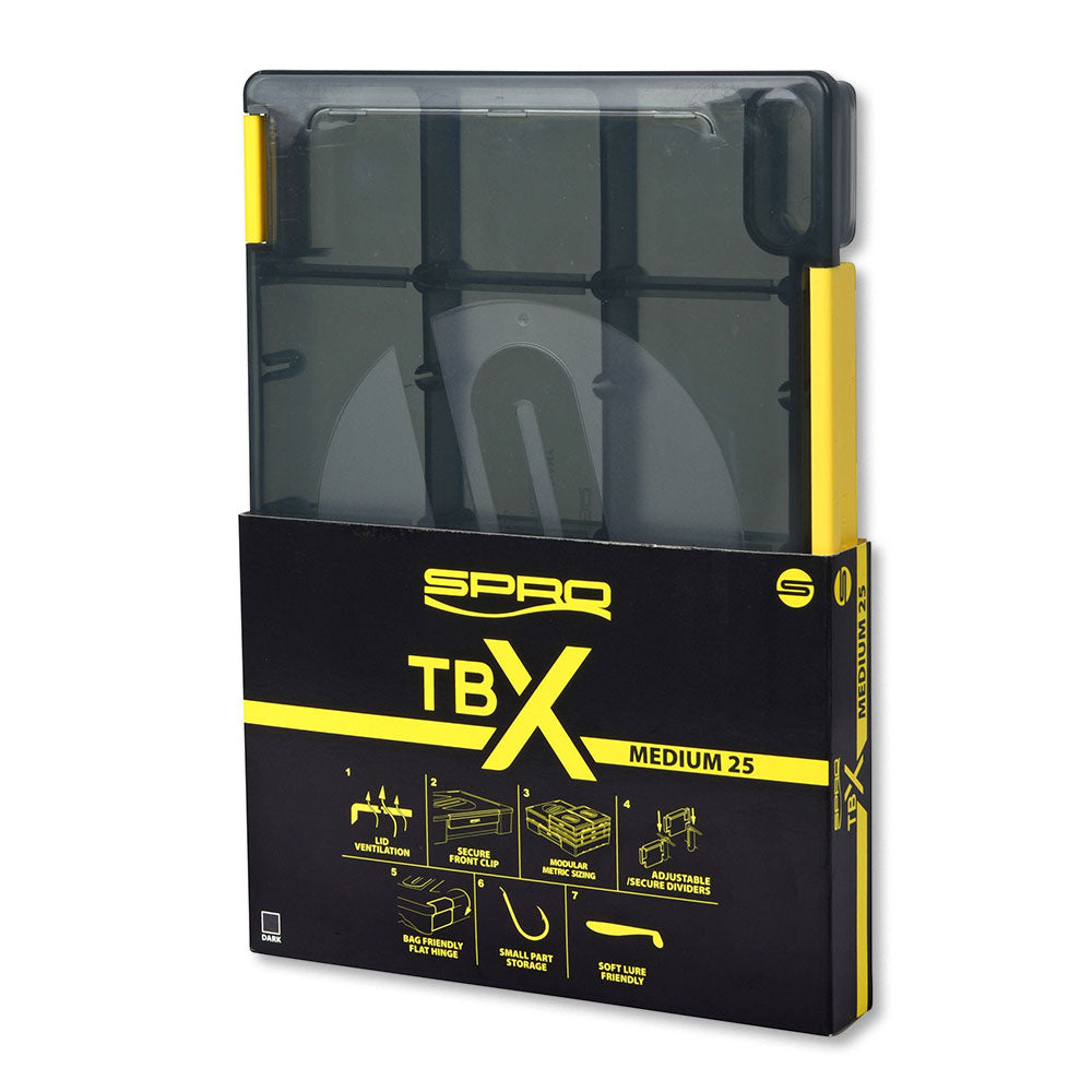 SPRO-TBX-25M-Verpackung 25M / 25x17.5x2.5 mm
